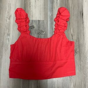 Abercrombie & Fitch Coral Top